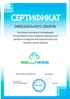 Сертификат официального дилера Wellness