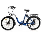 Электровелосипед Elbike Galant Big VIP 13 (Синий) - Фото 5